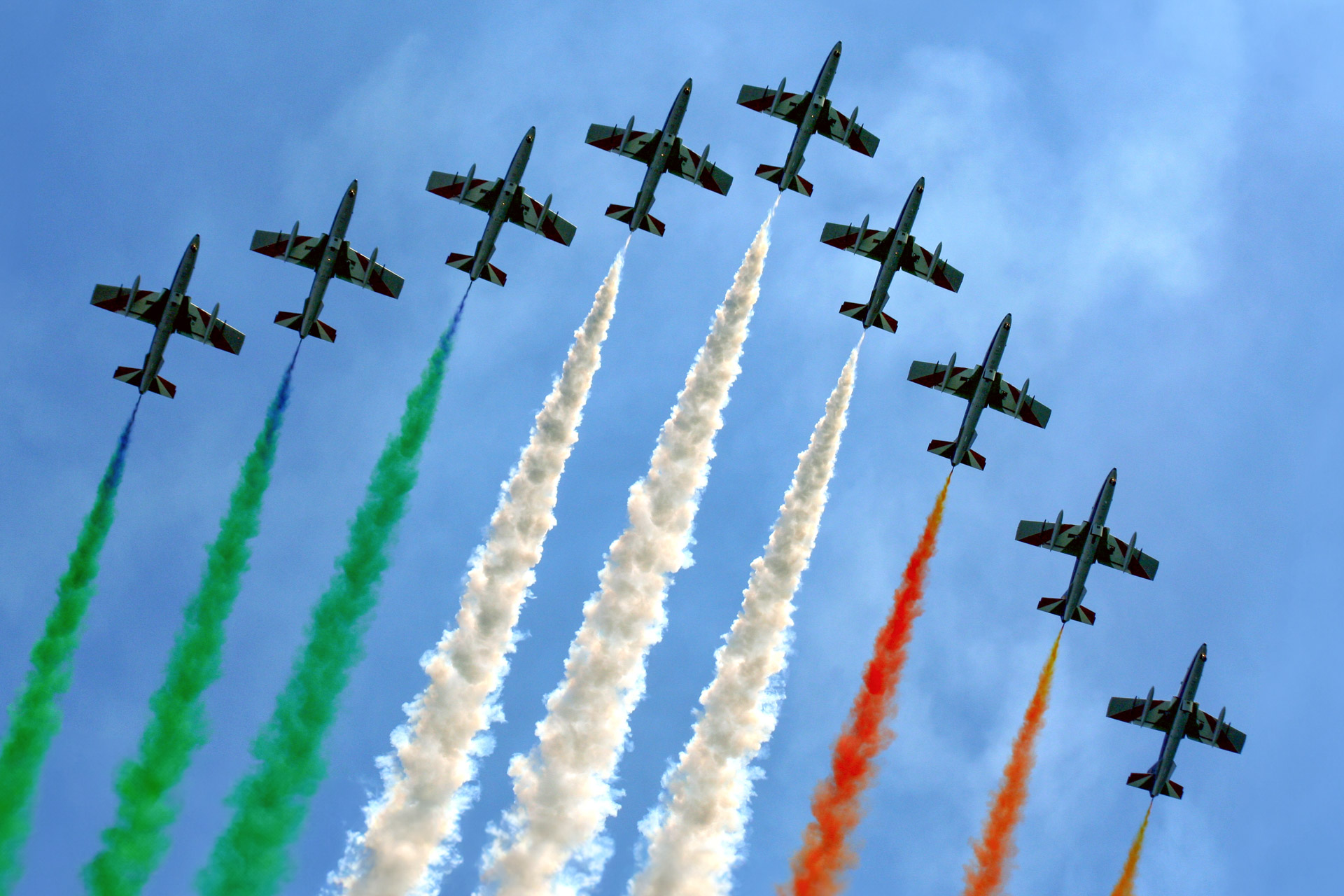 manifestazione aerea Frecce Tricolori